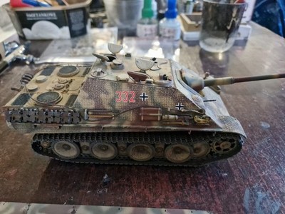 1/35 built Jagdpanther G1Early w/Zimmerit by Takom Limited Edition-Ready to send