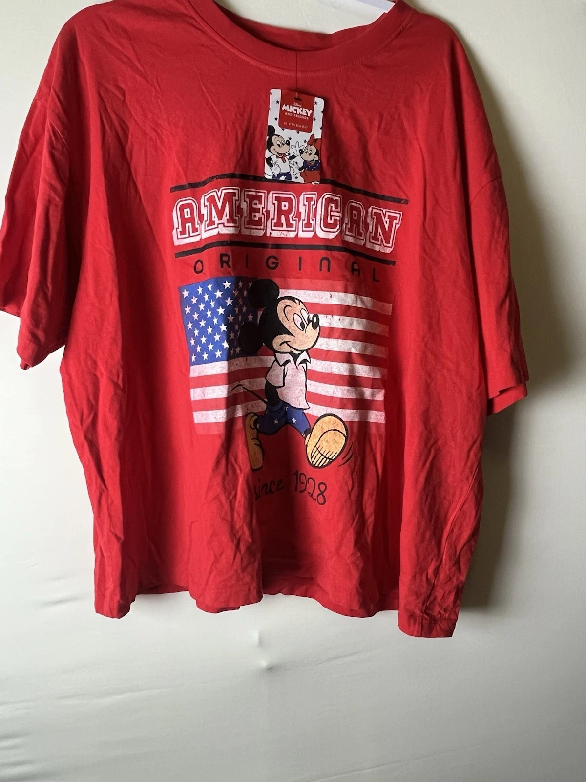 disney mickey T Shirt Red
