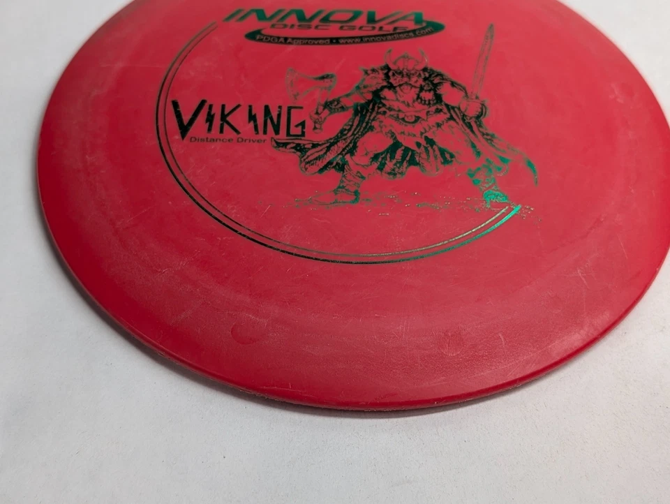 Innova DX Viking Disc Golf Distance Driver 162g Red PFN - Image 2 of 4