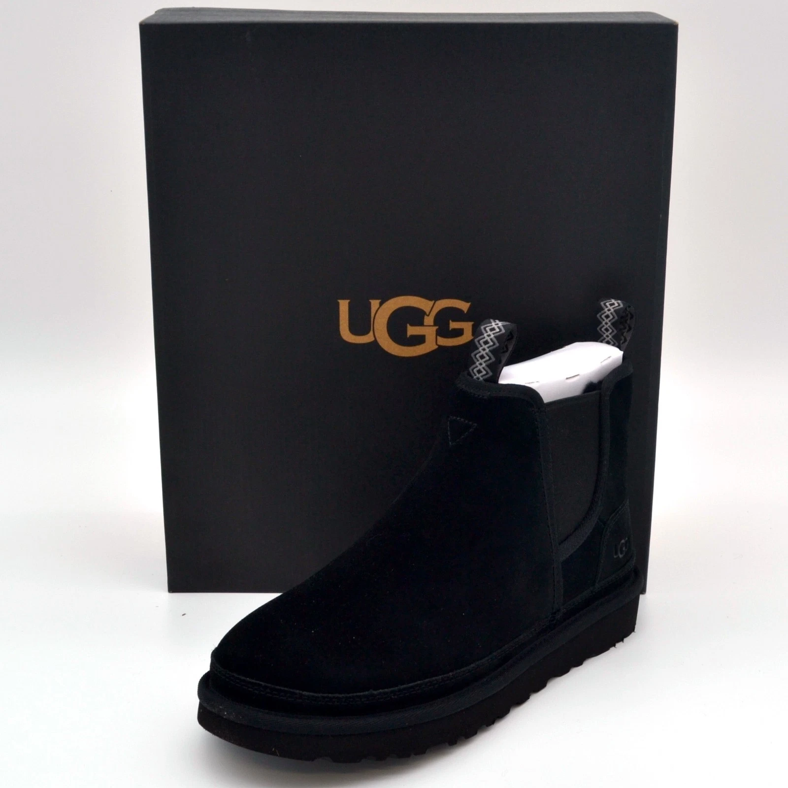 UGG Mens Neumel Chelsea Mini Boots | Black | 1121644-BLK | Authentic New
Opens in a new window or ta