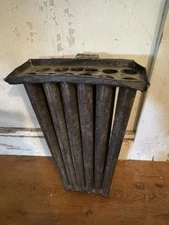 ANTIQUE TIN METAL 12 TAPERED SOLDERED CANDLE MOLD