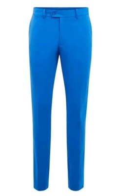 新品　J.LINDEBERG golf pant 30 J Lindeberg Men's Vent Golf Pants Brilliant Blue Size 30 X 34 NEW