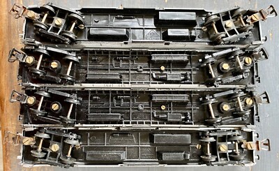 Lot De 6 Wagons Jouef Voiture Inox - Occasion, état Moyen, Pour Modélisme Ferroviaire