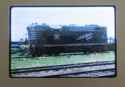 Original '65 Kodachrome Slides CBQ Burlington Route 284 GP9 39G62