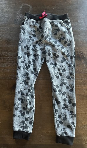 Disney Children’s Tracksuit Mickey Mouse Outfit Gray Size 7/8 - Picture 4 of 6