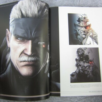METAL GEAR SOLID 4 MGS4 Master Art Works YOJI SHINKAWA PS3 Fan
