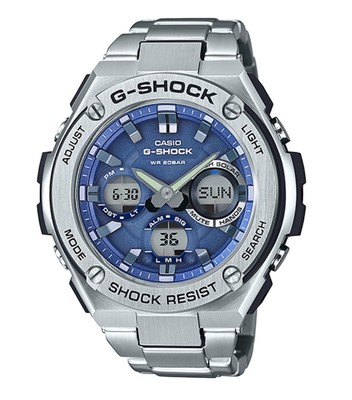 g shock steel solar