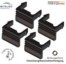 4x Kennzeichen Halter Clips passend für Thule EuroWay EasyFold VeloCompact