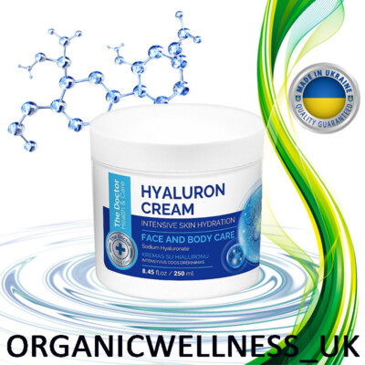 THE DOCTOR ''Hyaluron'' Face + BODY CREAM Intensive Skin Hydration 250ml