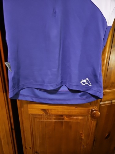 Ladies Altura cycling top size 12 Purple White short sleeves Zip Pocket VGC - Picture 7 of 16