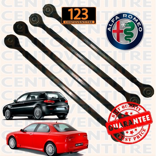 KIT BRACCI ANTERIORI POSTERIORI BARRA RINFORZATI FRAP ALFA ROMEO 147 - 156-GT