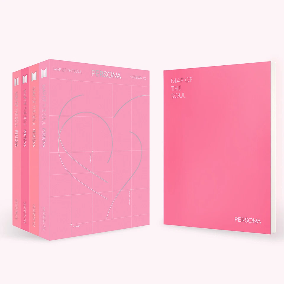 BTS [MAP OF THE SOUL:PERSONA] Album RANDOM CD+2ea Foto Buch+2p Karte+Film SEALED