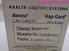 QTY=3lb 4.3oz; Axalta Powder Coating Alesta Nap-Gard SkyWhite 7130834MX PFW51059