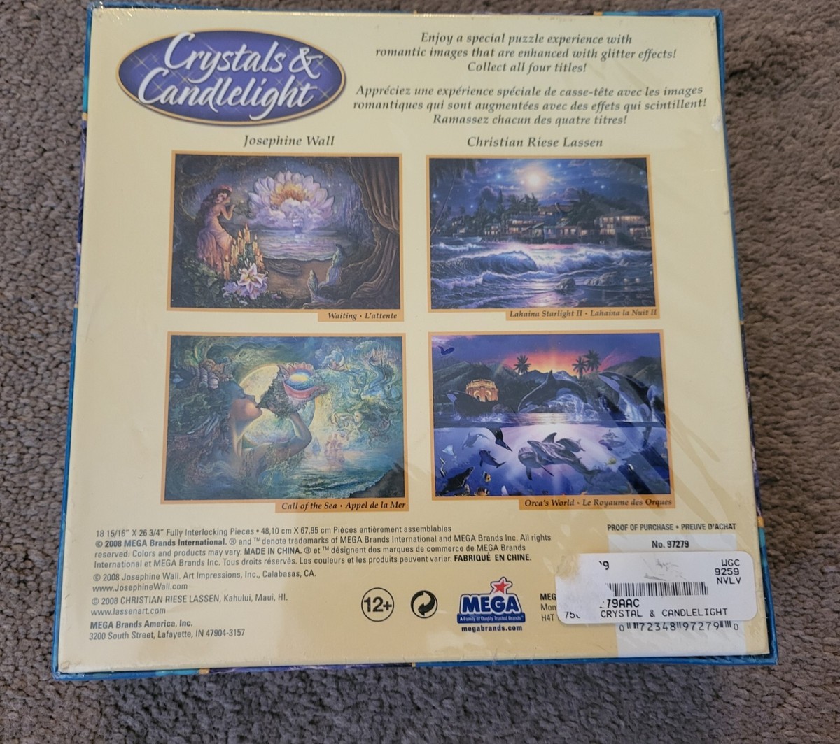 Crystals & Candlelight Mega Puzzle Lahaina Starlight 750 Maui