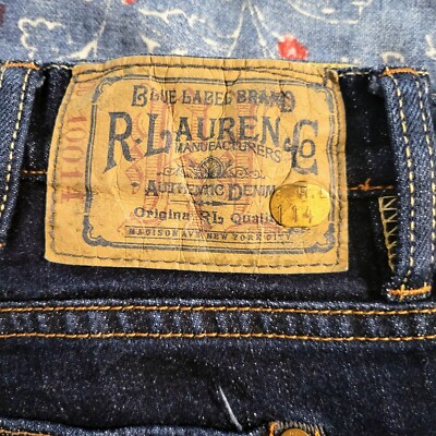 Ralph Lauren Blue Label Tribeca 114 Women's Size 29 Dark Wash