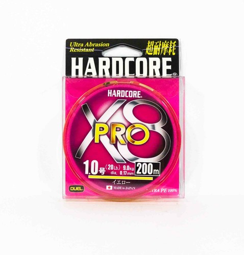 Yo Zuri Duel P E Line Hardcore X8 Pro 0m P E 1 0 9 0kg Yellow H34 Y Ebay