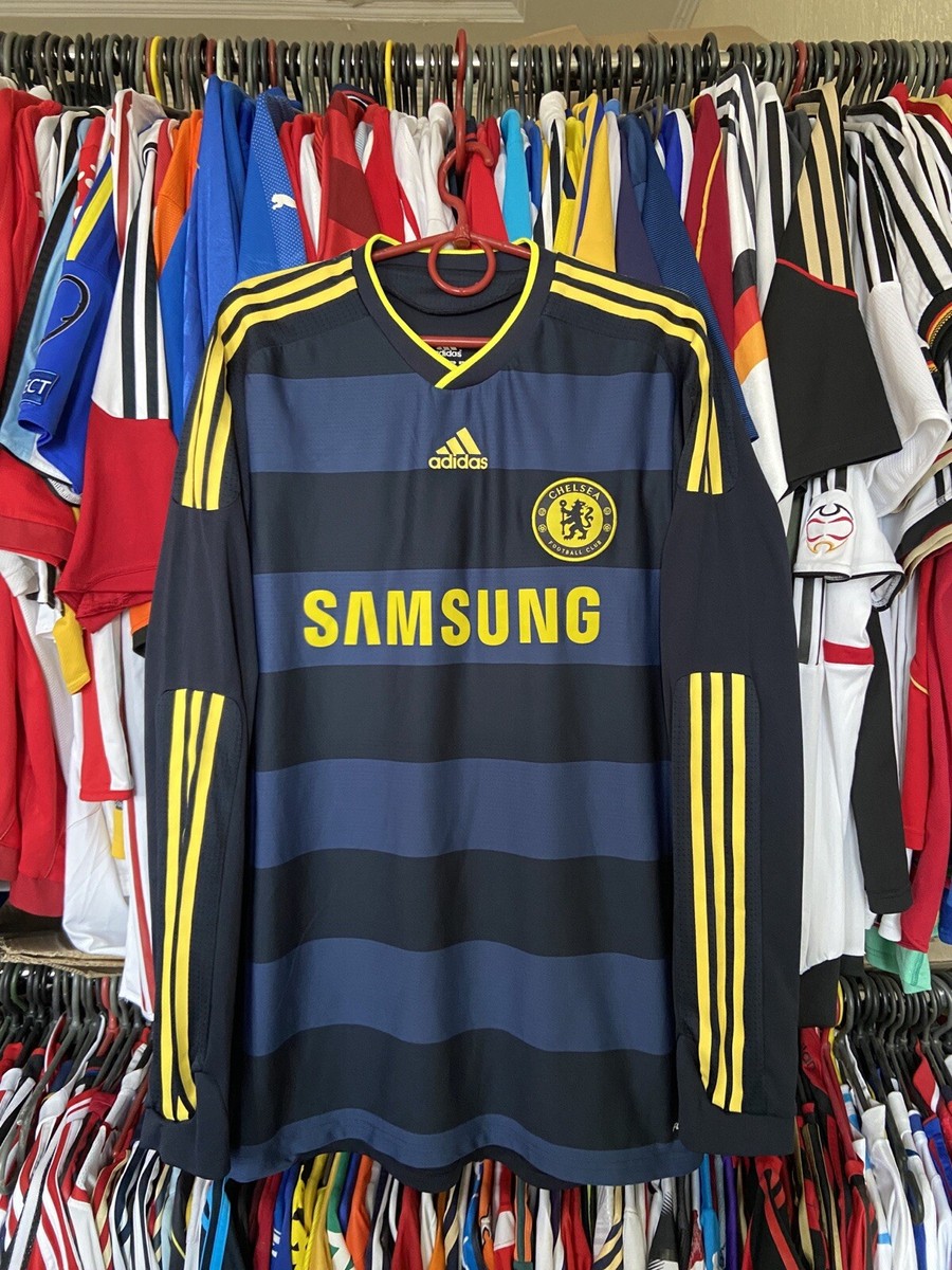CHELSEA 2009 2010 AWAY SHIRT JERSEY PLAYER ISSUE ADIDAS