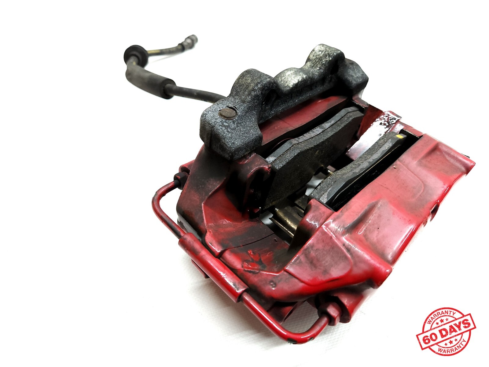 ⭐ 03-17 Maserati Gran Turismo Rear Left Brembo Brake Caliper Carrier Red Oem