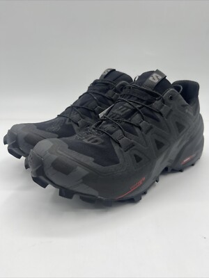 Salomon Speedcross 6 GTX Black WP Trail Running 417434 Wmns Sz 11