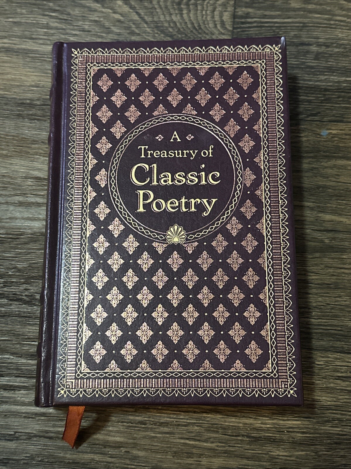 Classic Poetry Treasury – Leather Bound Hardcover by Barnes & Noble 2014