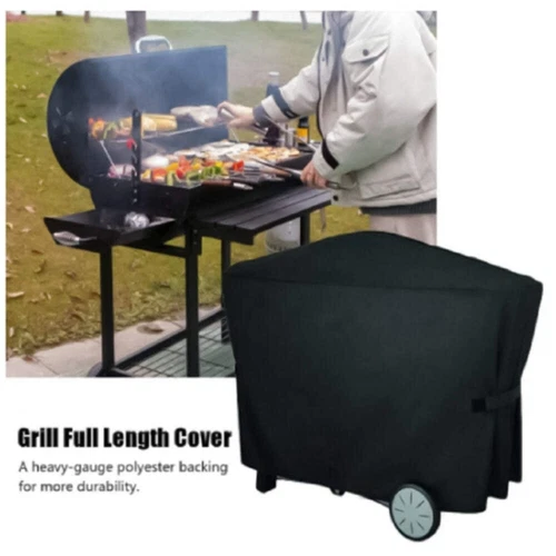 Outdoor Garden BBQ Grill Waterproof and Dustproof Cover (Black) - Picture 6 of 6