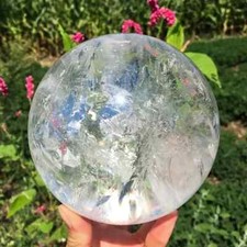 [Stunning Quartz Sphere] 1pc Stunning Clear Quartz Sphere