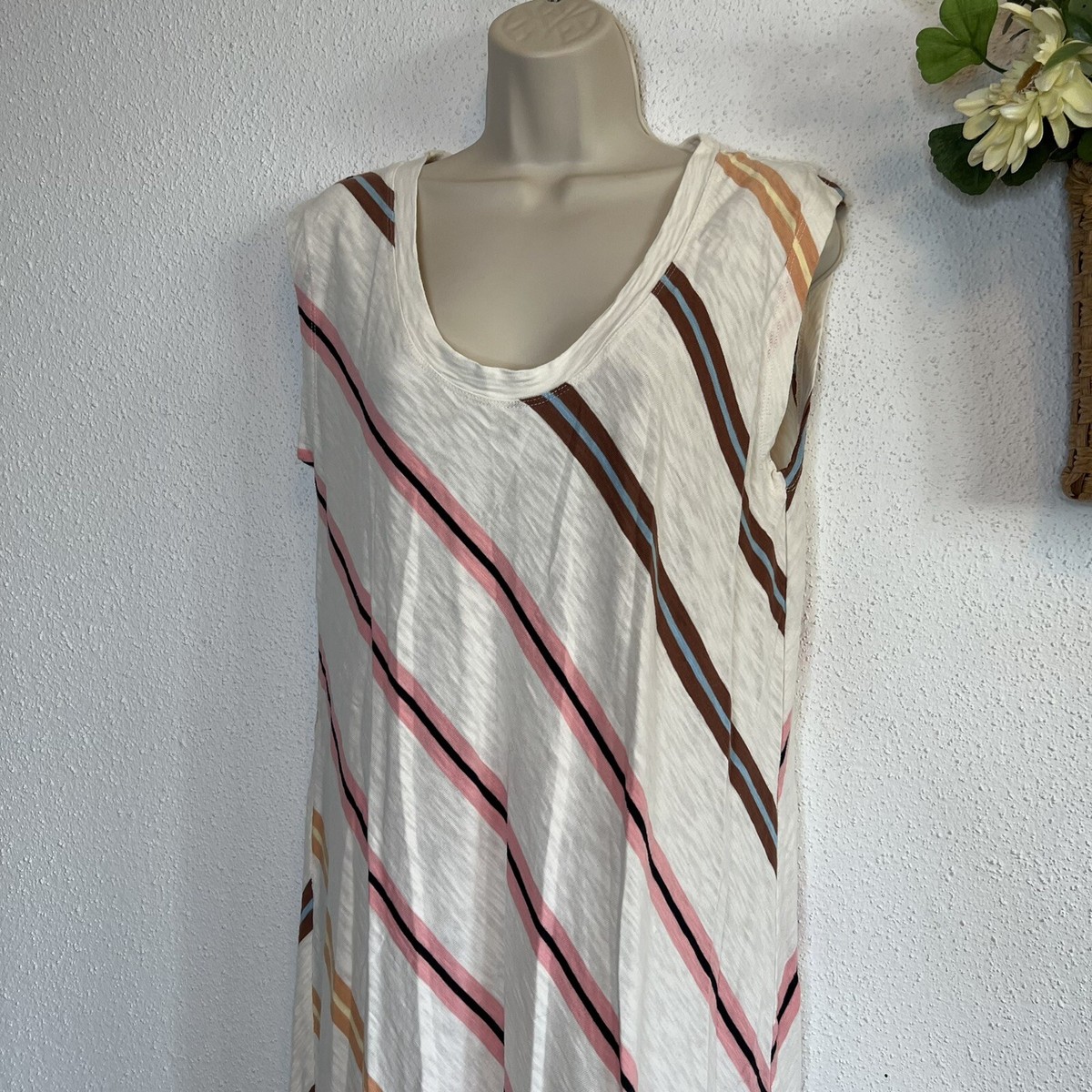 lou & grey softserve slub midi tee dress Lou & Grey Soft Serve Slub Midi Tee Dress Medium