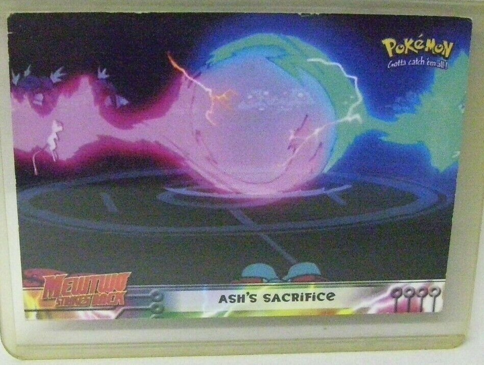 Pokemon Card Mewtwo Strikes Back Ash's Sacrifice #36  1998 Topps Pokémon