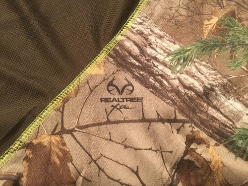 REALTREE BUCKHORN Men's Polo Collared Shirt, Moisture Wicking, Cool Dry Hunting - Picture 7 of 7