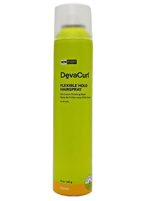 DevaCurl Flexible Hold Hairspray No Crunch Finishing Styler 10 oz