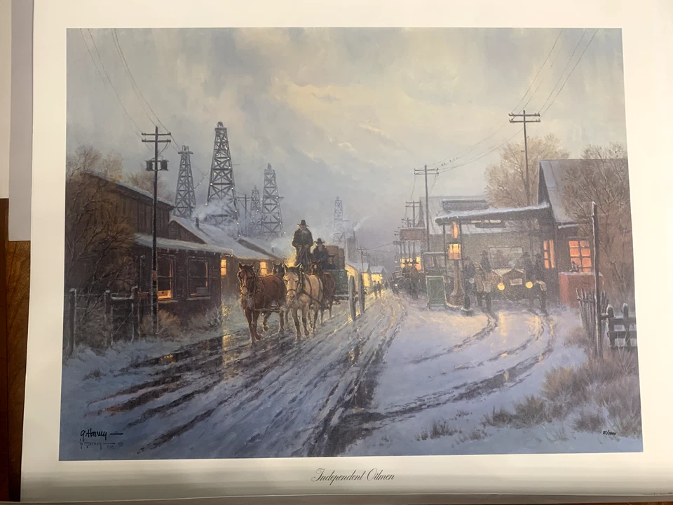 G. Harvey Independent Oilman Edición Limitada 81/1000 Foto 2 de 4