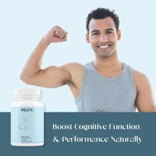 mars by GHC Lion’s Mane (60 Caps) Boost Performance Powered with Moringa