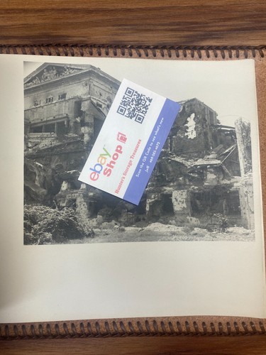 31 Photos Ruins WWII Life Scenery Battle of Manila Philippines Destruction c1945 - Picture 5 of 24
