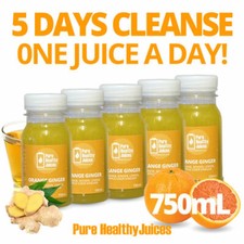 Orange & Ginger with Apple Cider Vinegar Juice Shot - Cold Press 750ml
