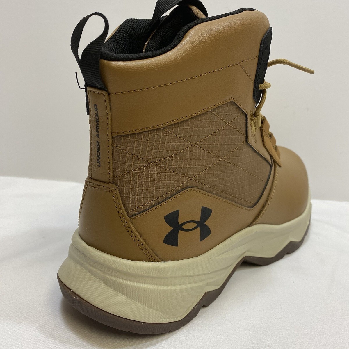 Under Armour Stellar G2 Tactical Boots Men\'s 11.5 Lite Brown 6\