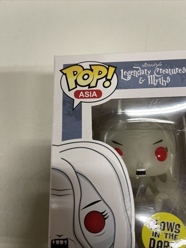 Exclusive White Lady - Funko Pop Asia 2015: Glows In The Dark New Sealed - Picture 3 of 8