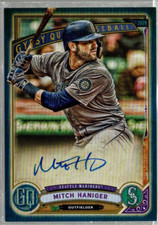 2019 Topps Gypsy Queen Autographs Indigo #GQAMH Mitch Haniger Auto /150