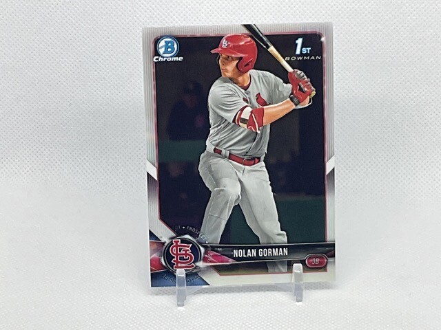 2018 Bowman Draft #BDC-117 Nolan Gorman Chrome