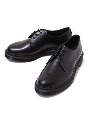 dr martens black 1461 mono shoes