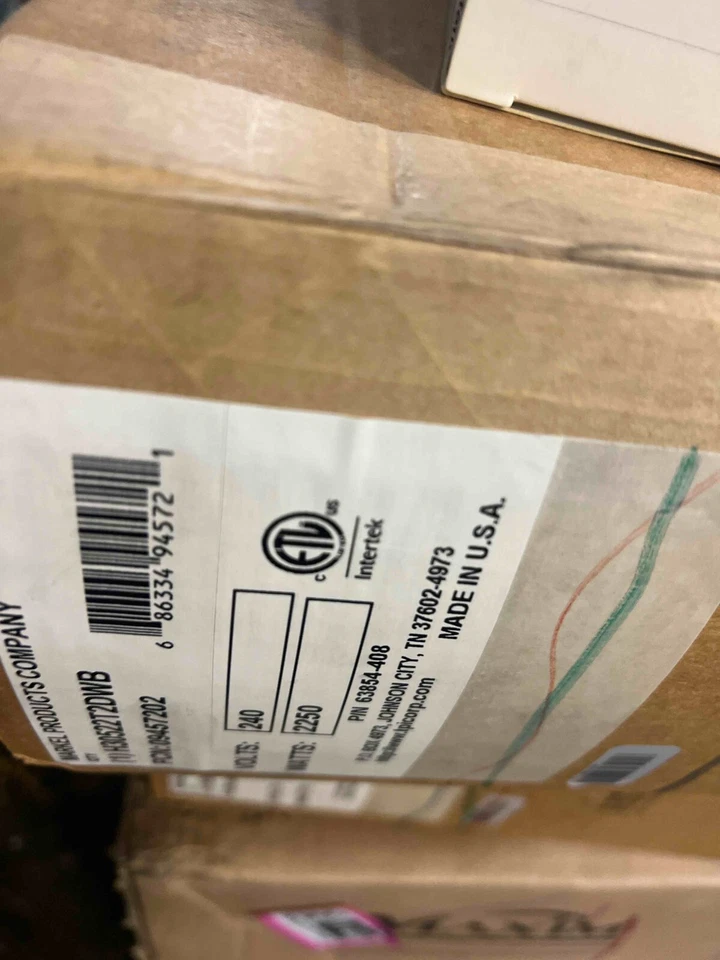 Calentador eléctrico empotrado de montaje en pared Markel Products H30522t2dwb Foto 2 de 2