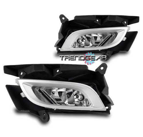 2010-2011 MAZDA 3 SEDAN HATCHBACK BUMPER CHROME FOG LIGHT +8000K HID KIT+HARNESS - Picture 2 of 4