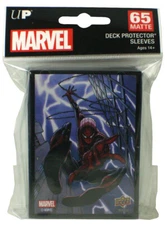 Upper Deck Marvel Deck Protector Collectible Card Sleeves Spider-Man 65 Count