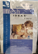 Fresh Ideas Fresh Ideas Fitted Vinyl Mattress Protector - Full Size