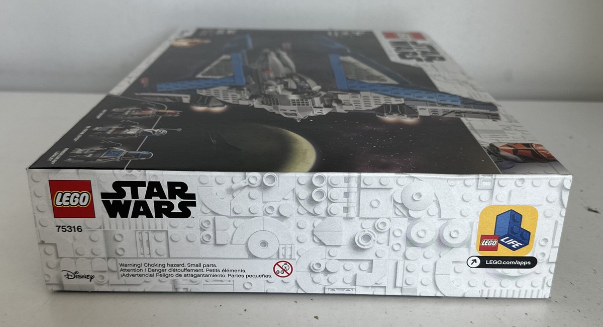 LEGO Star Wars Mandalorian Starfighter 75316 Building Kit 544pcs