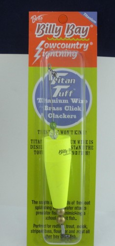 Betts 777-P-Y Billy Bay Brass Weighted Click Clacker 3