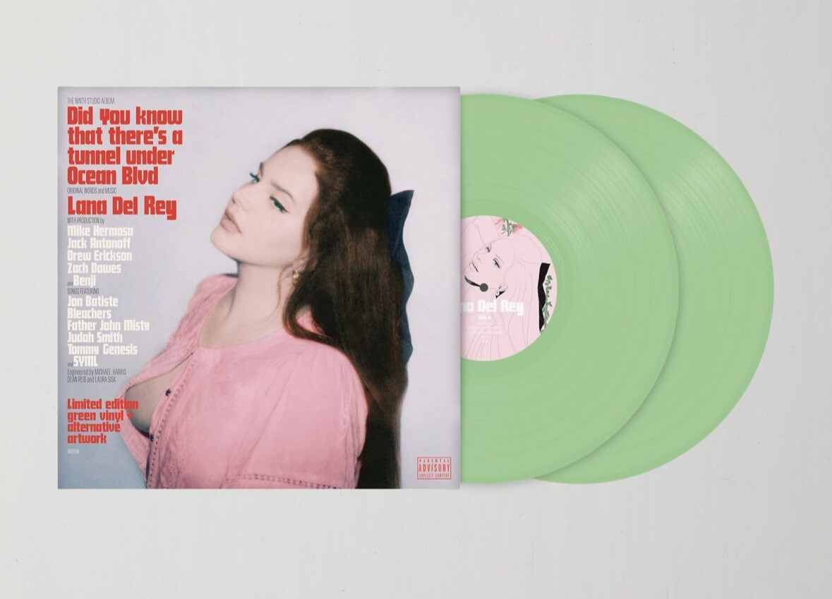 Lana Del Ray Did You Know Theres Tunnel Under Ocean Blvd Alt Cover