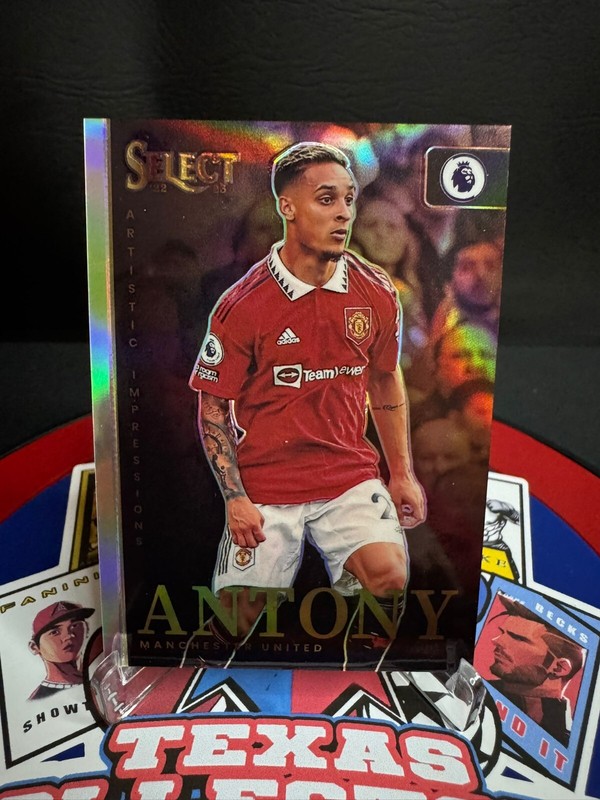 2022-23 Panini Select Premier League Antony Artistic Impressions  #10 Case Hit