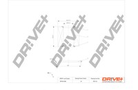 Dr!ve+ ÖLfilter DP1110.11.0143 FüR Aston Martin,Daihatsu,Lexus,Lotus,Perodua