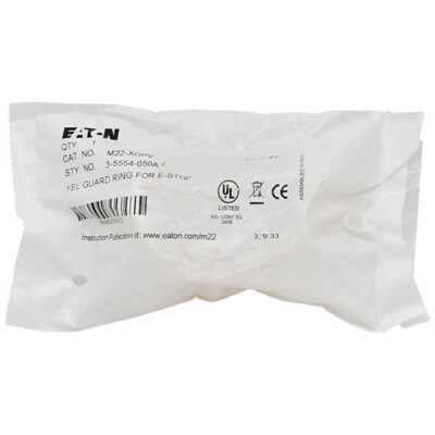 M22-XGPV Eaton 22.5mm Yellow Shroud  -IPC