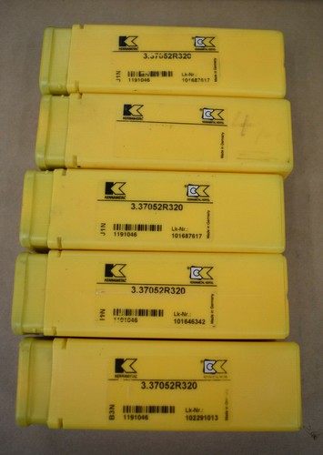 (5) Kennametal 4.6-5mm DIA Straight Shank Indexable Tooling 3.37052R320 - Picture 7 of 7